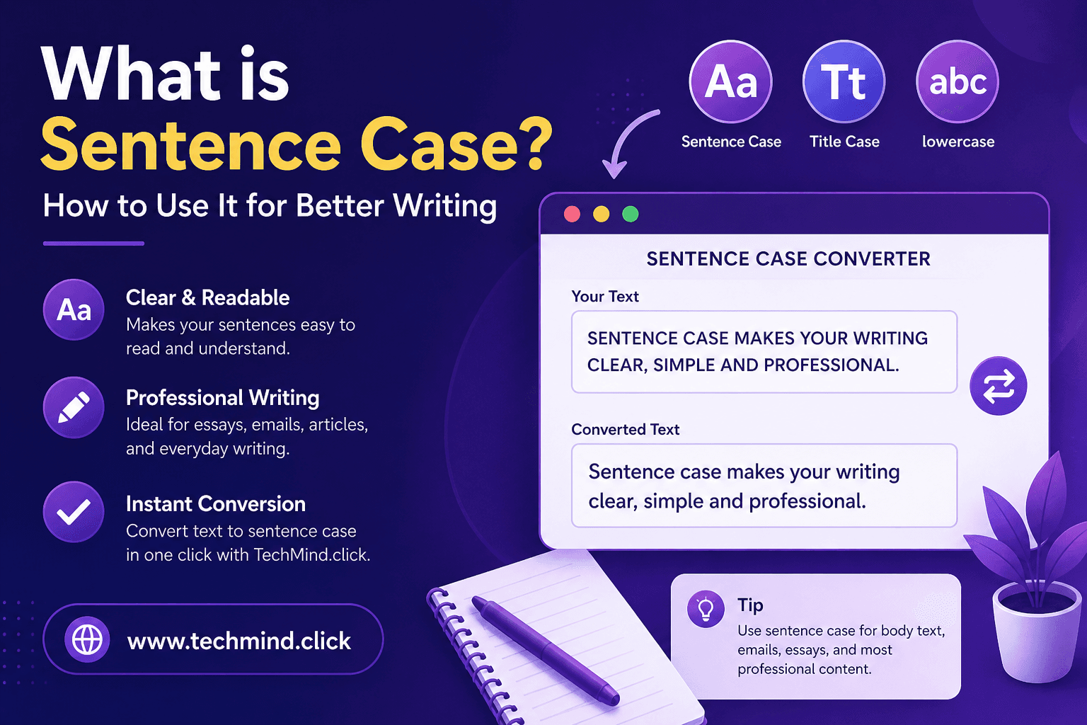 What is Sentence Case? How to Use It for Better Writing